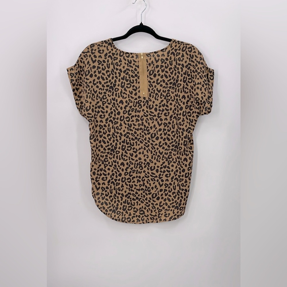 PINK ROSE Animal Print Blouse - Picture 4 of 4